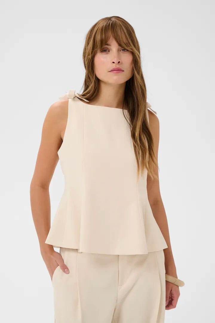 Unalina Top- CREAM