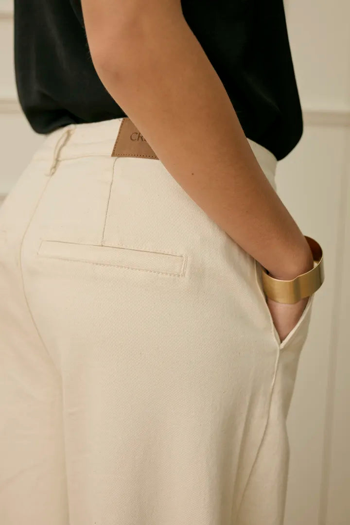 Visti Cream Denim