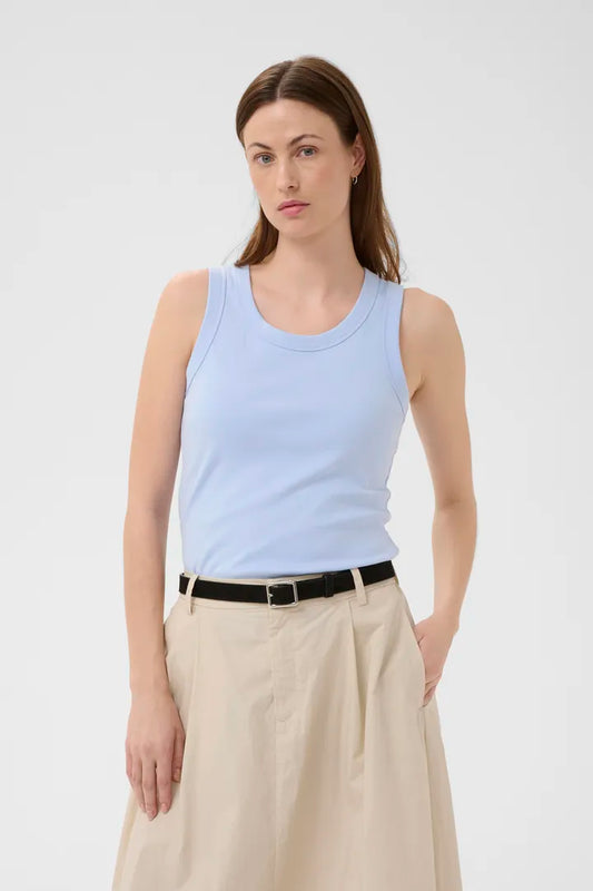 Bessy Tank- POWDER BLUE
