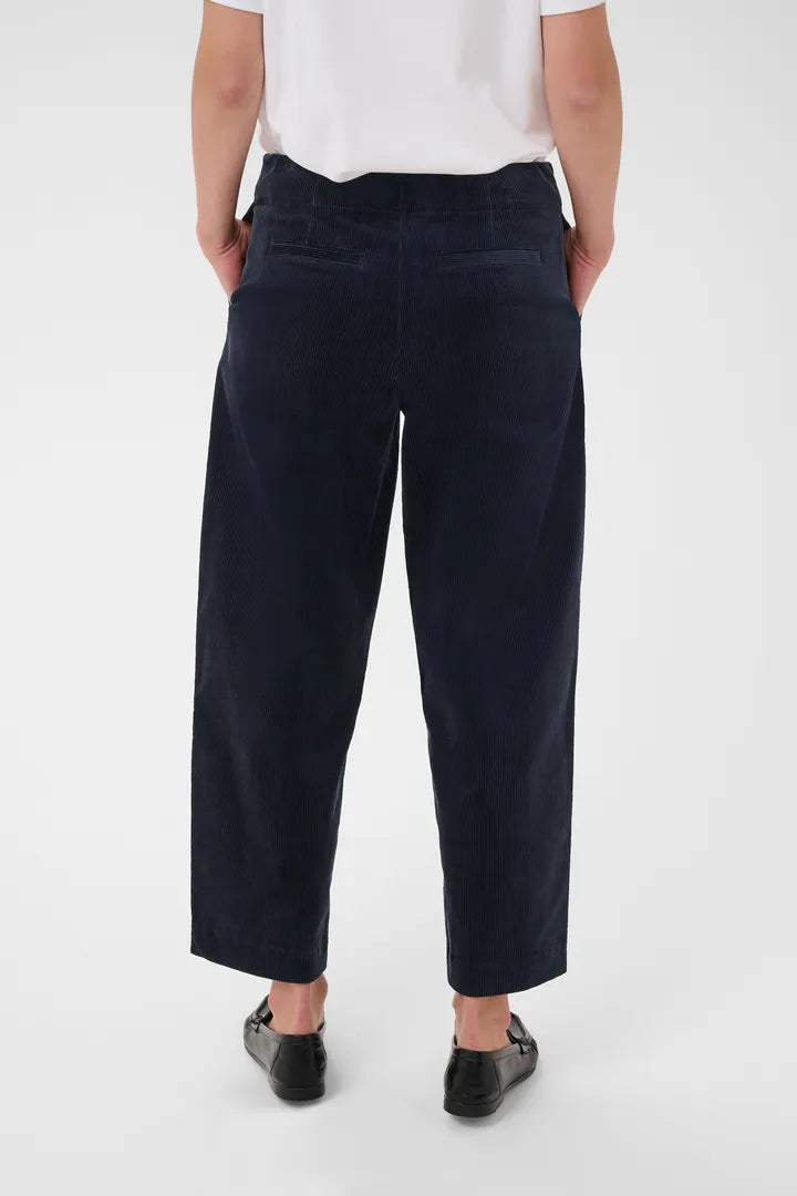 Netta Trousers- DARK NAVY