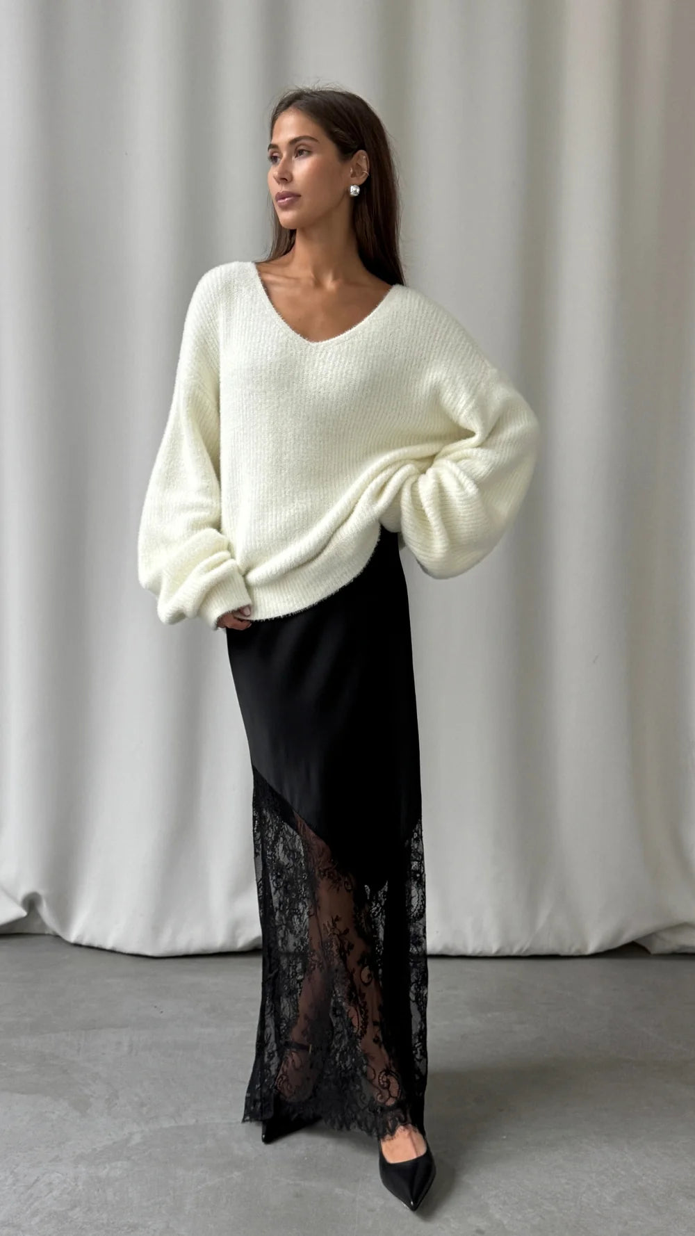 Jenny Sweater- OFF-WHITE