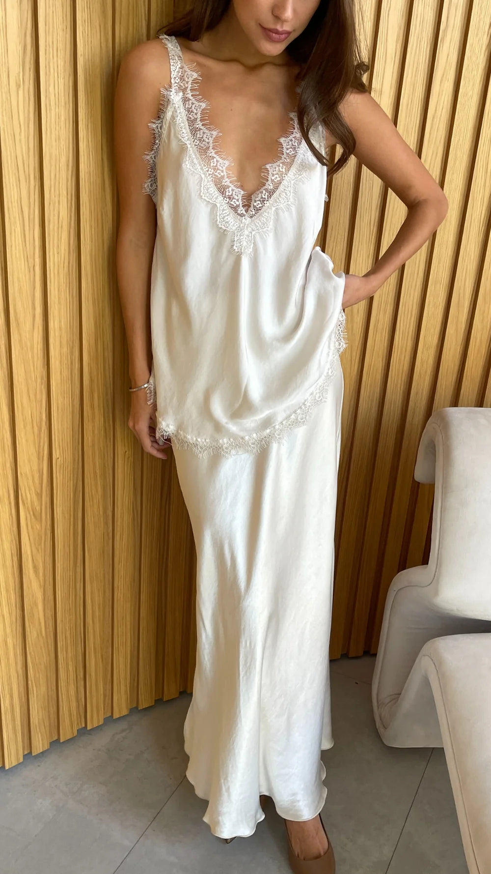 Solange Camisole- WHITE