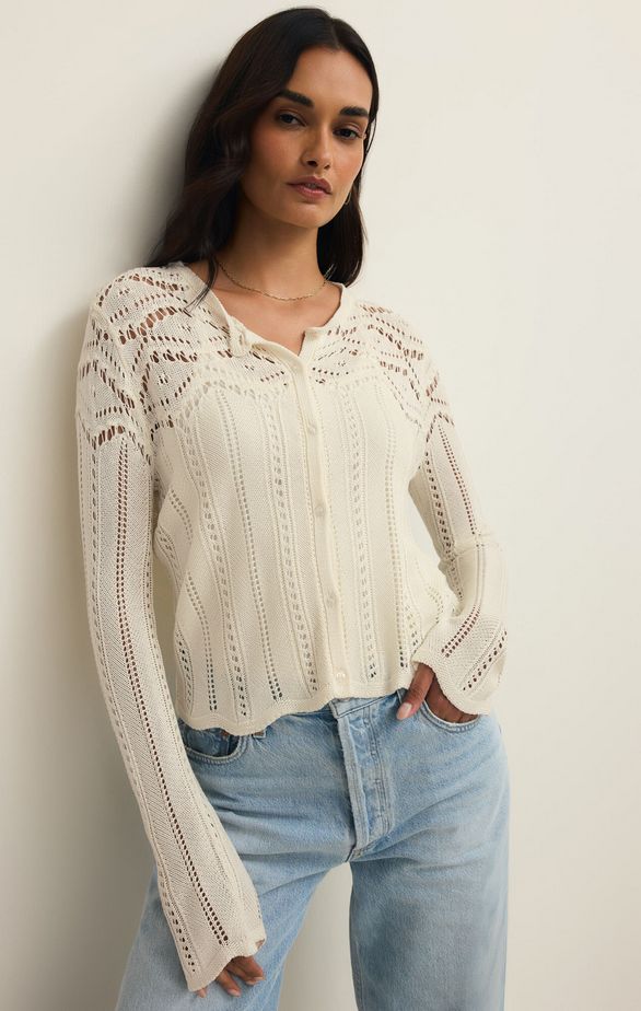 Alycia Crochet Sweater