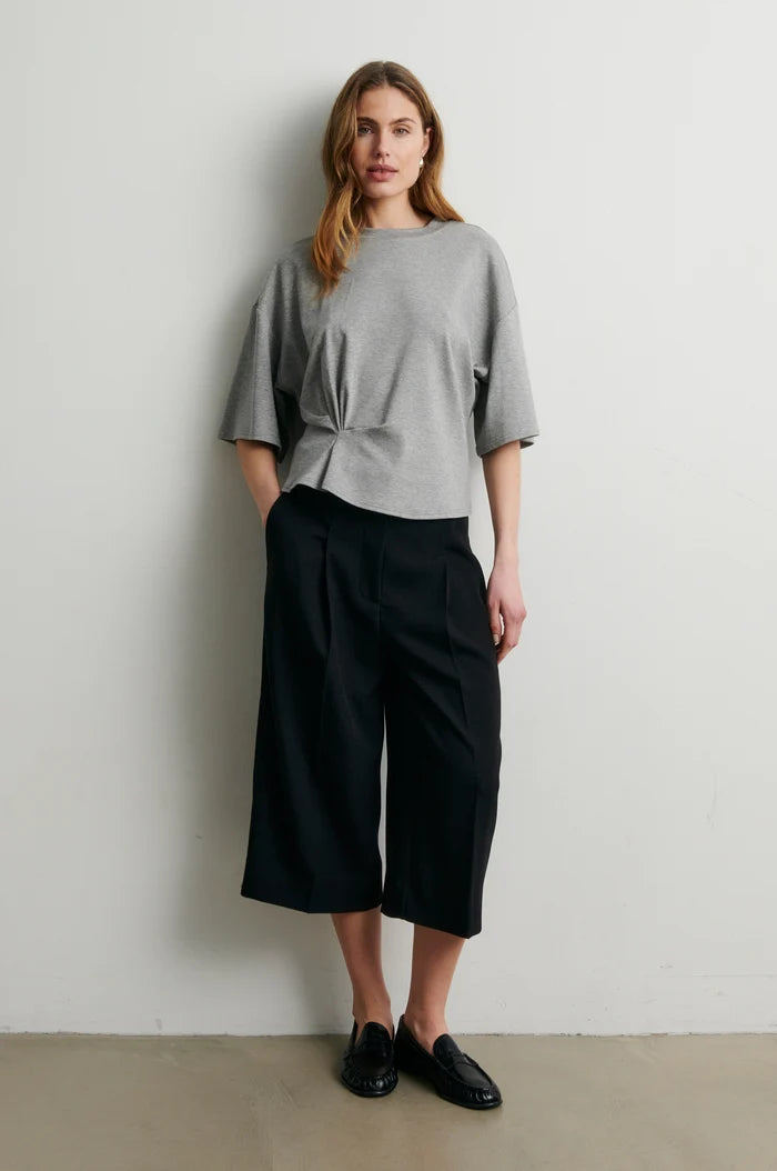 Missouri Tee- Grey Melange