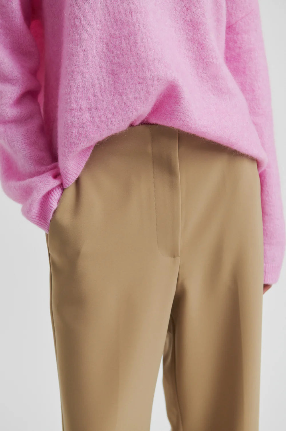 Fique Trousers- PETRIFIED OAK