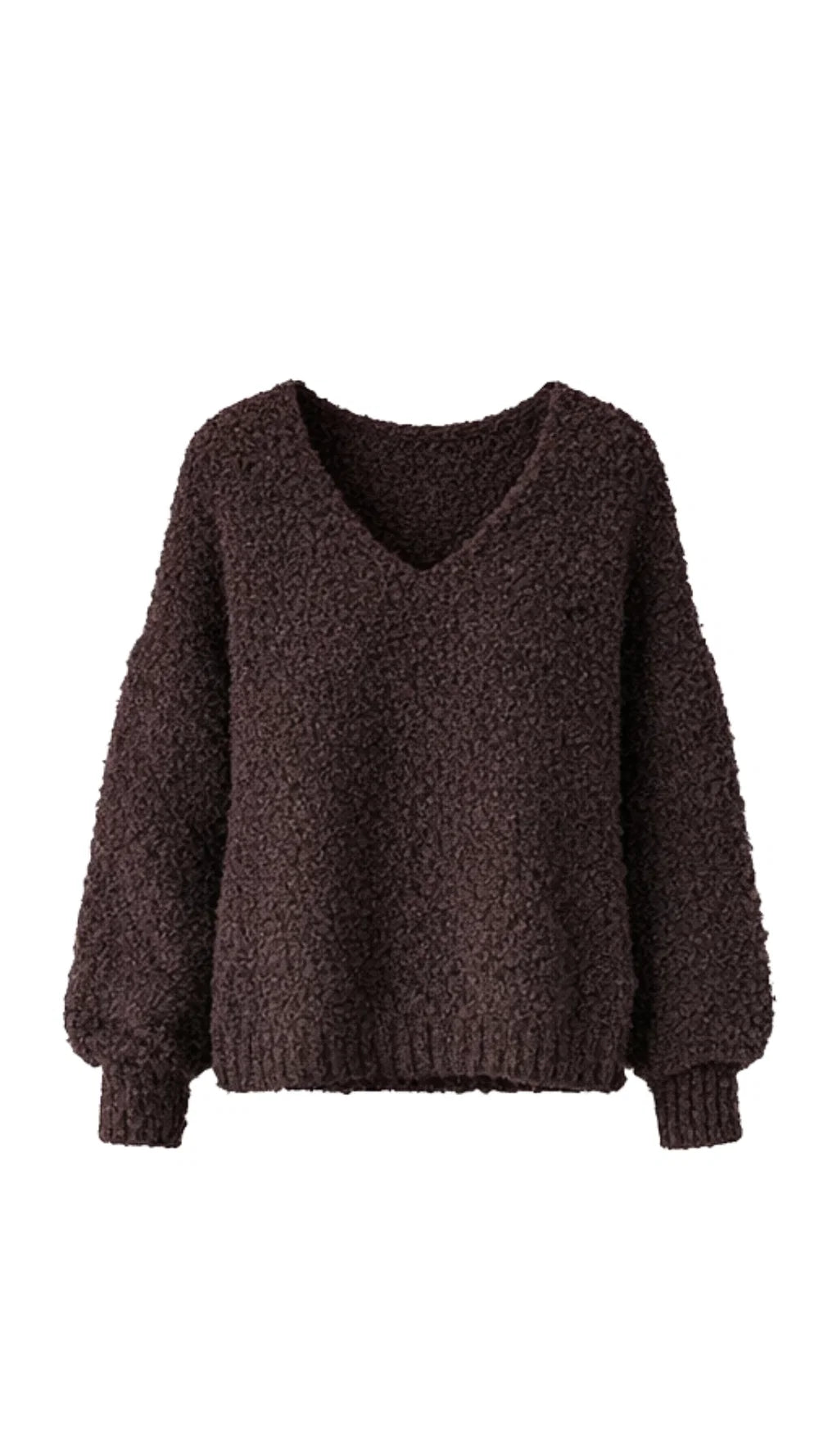 Jenny Sweater-CHOCOLATE
