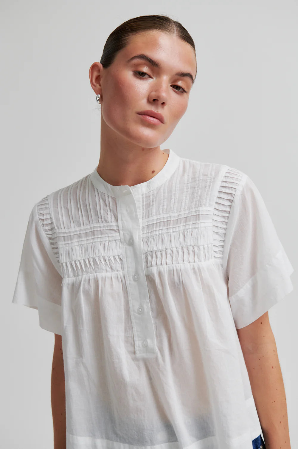 Maise Blouse- WHITE