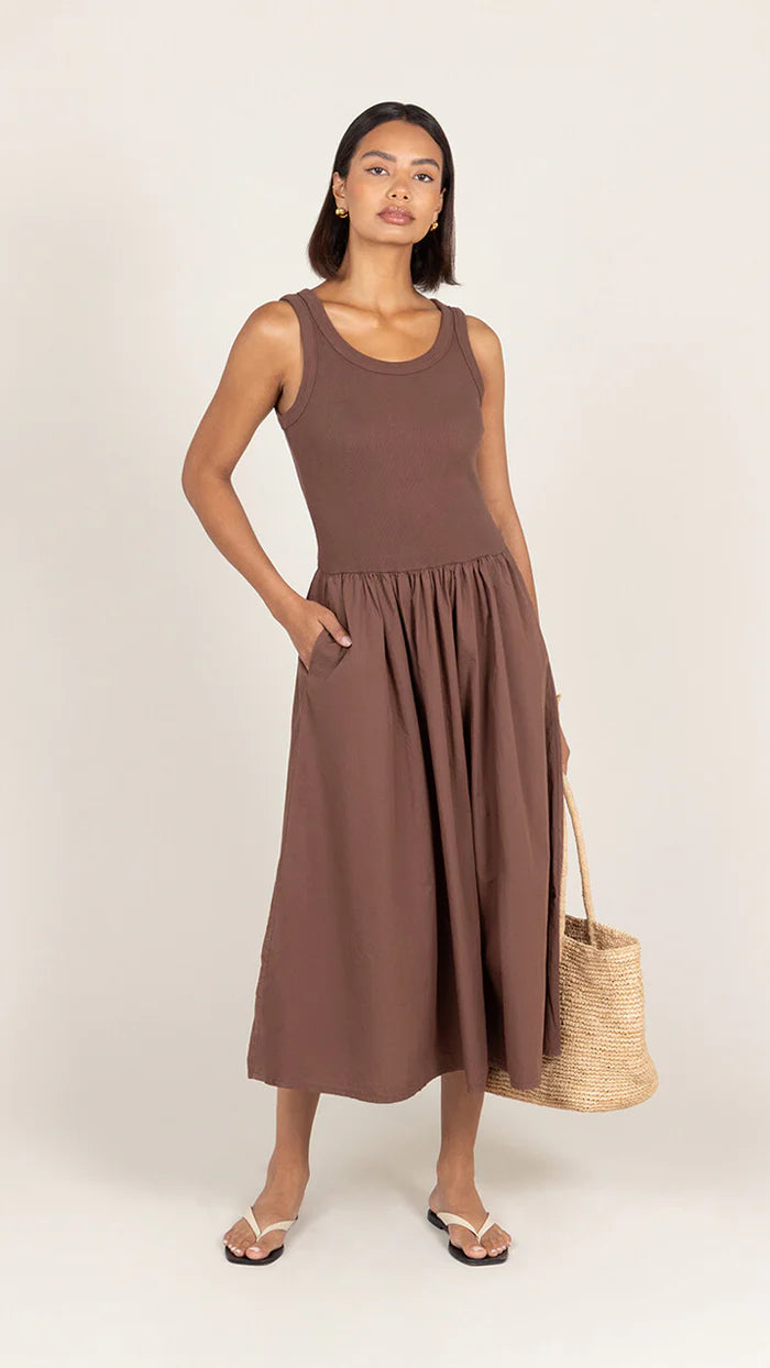 Marnie Dress- COCOA