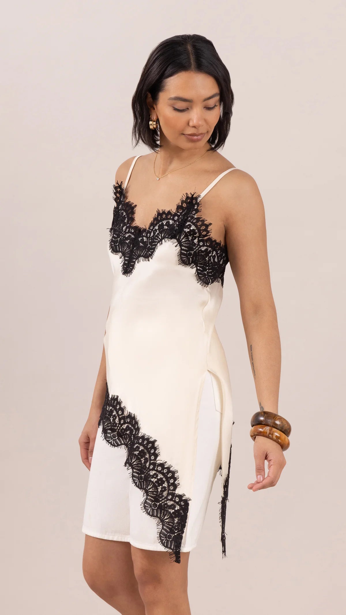 Blake Lace Camisole- CREAM