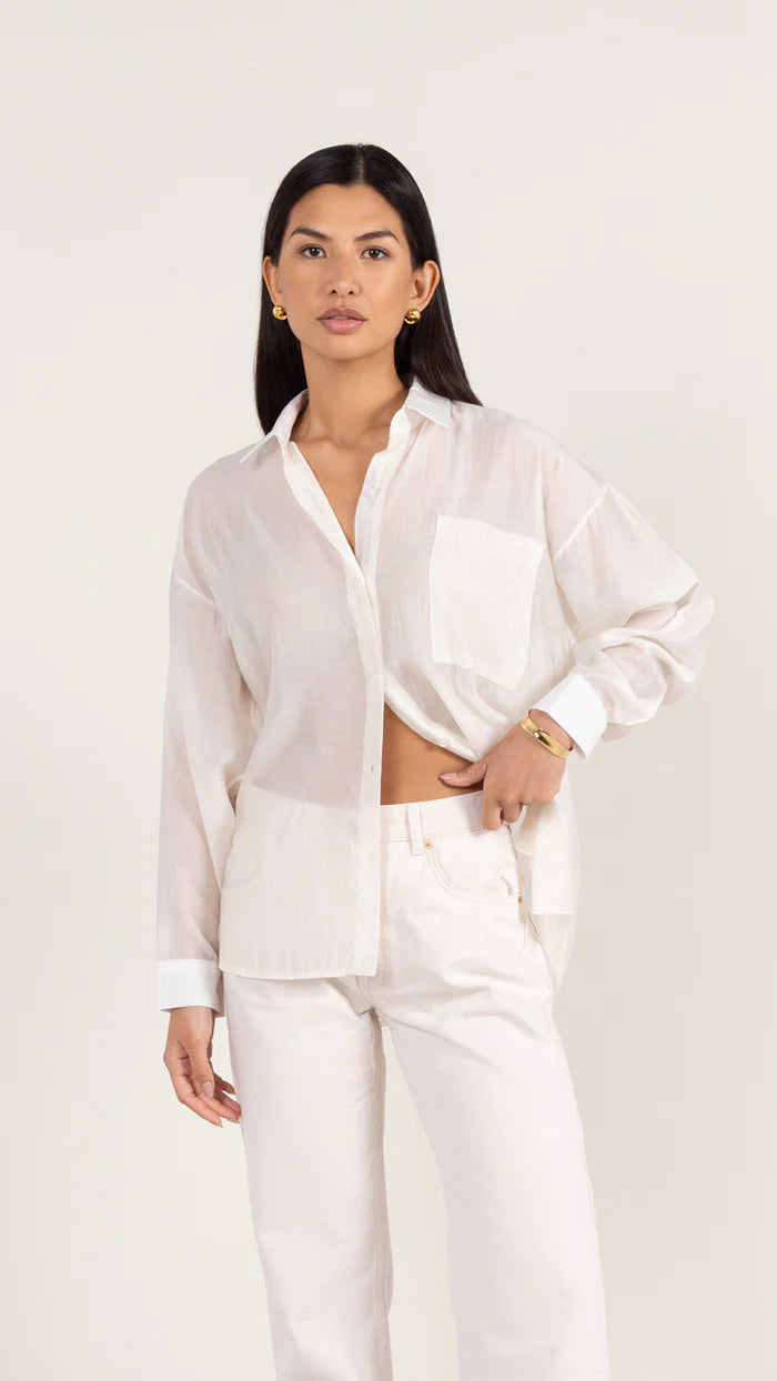 Ines Shirt- WHITE