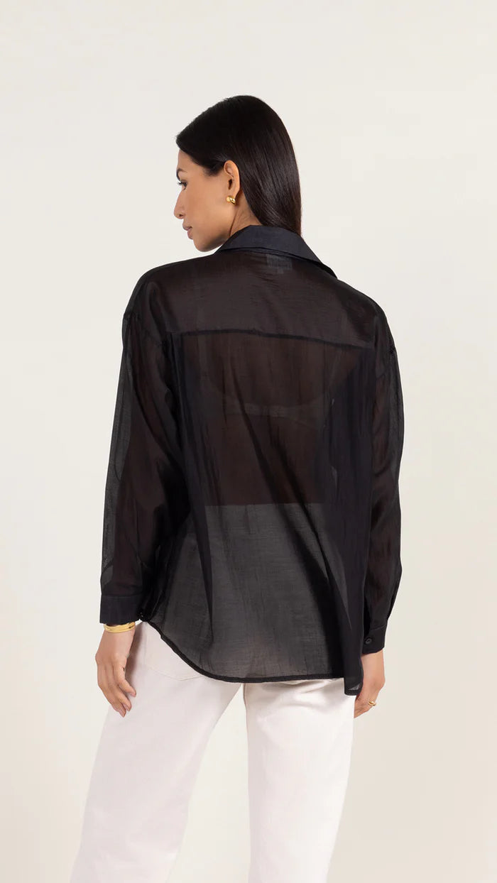Ines Shirt- BLACK