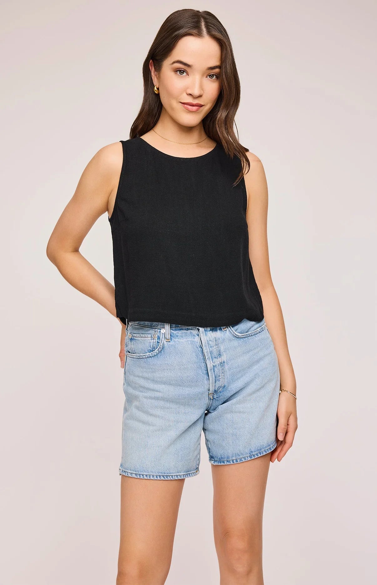 River Tank- BLACK