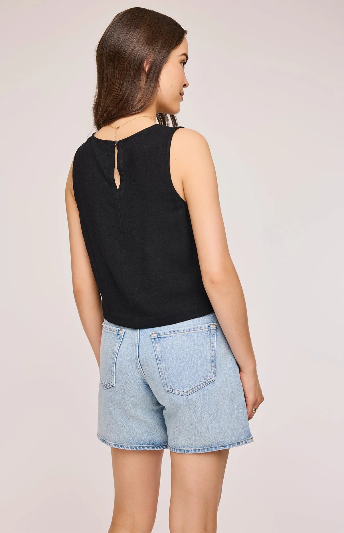 River Tank- BLACK