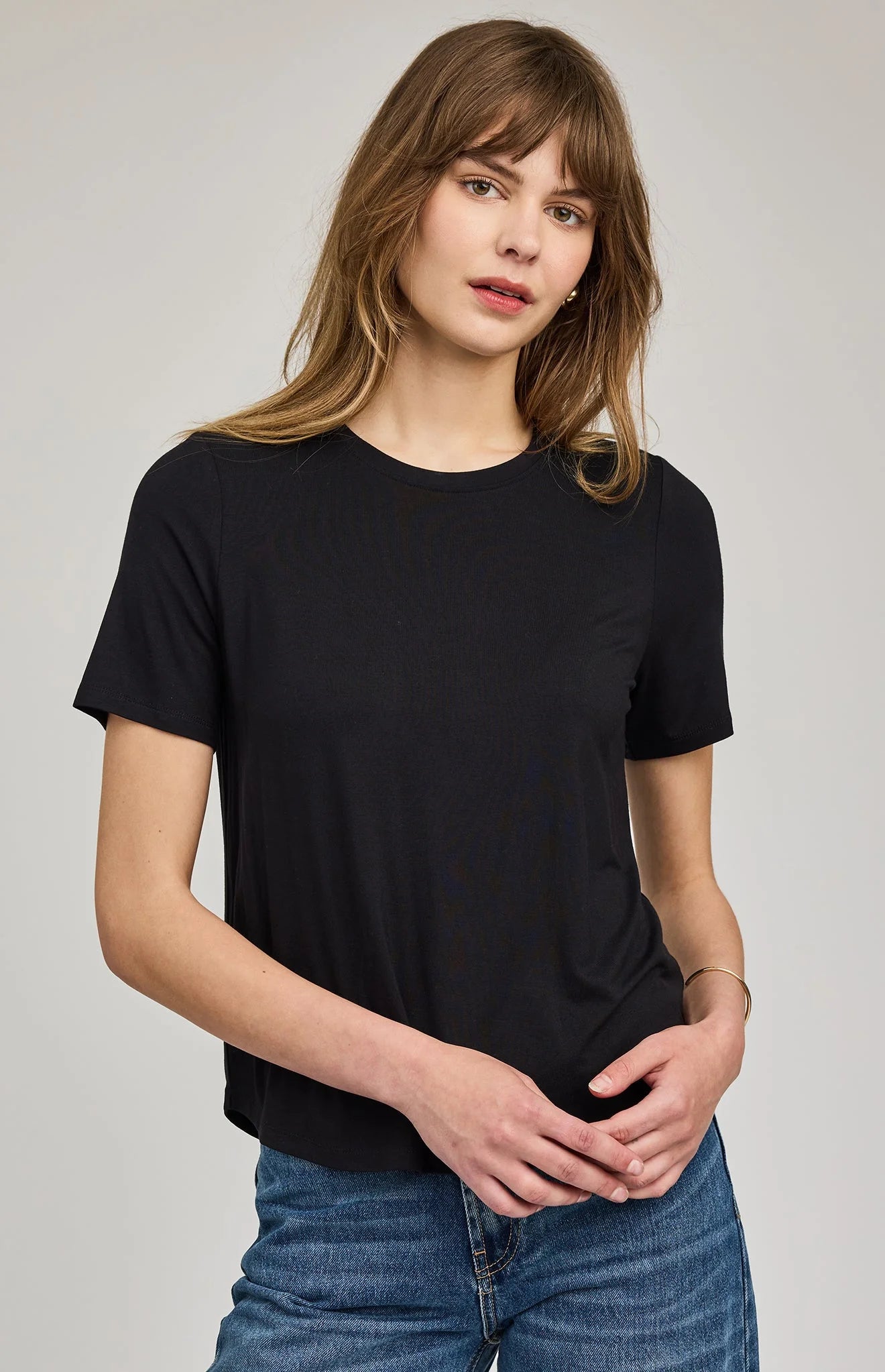 Brielle Tee- BLACK