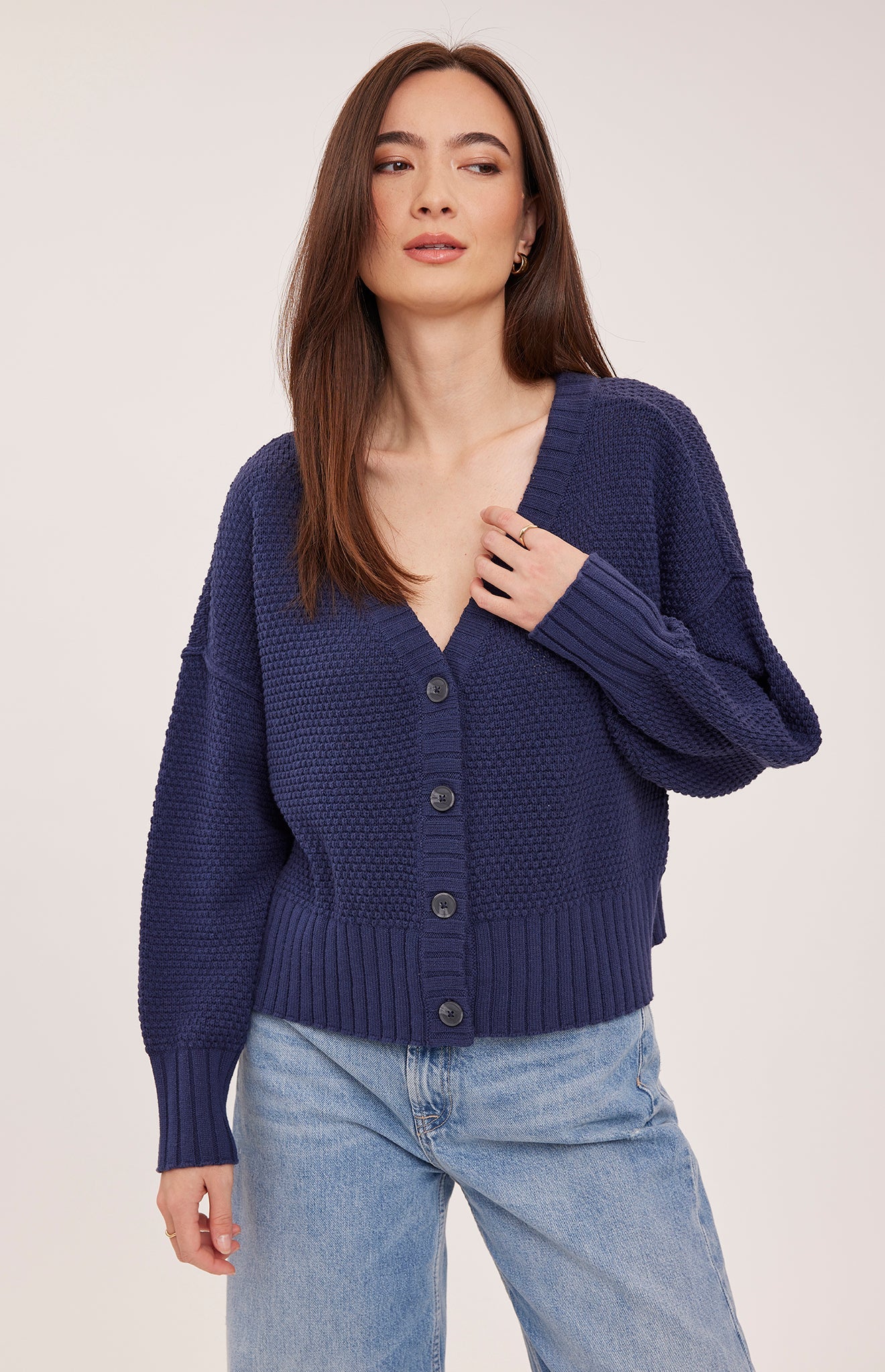 Jennalee Waffle Cardigan