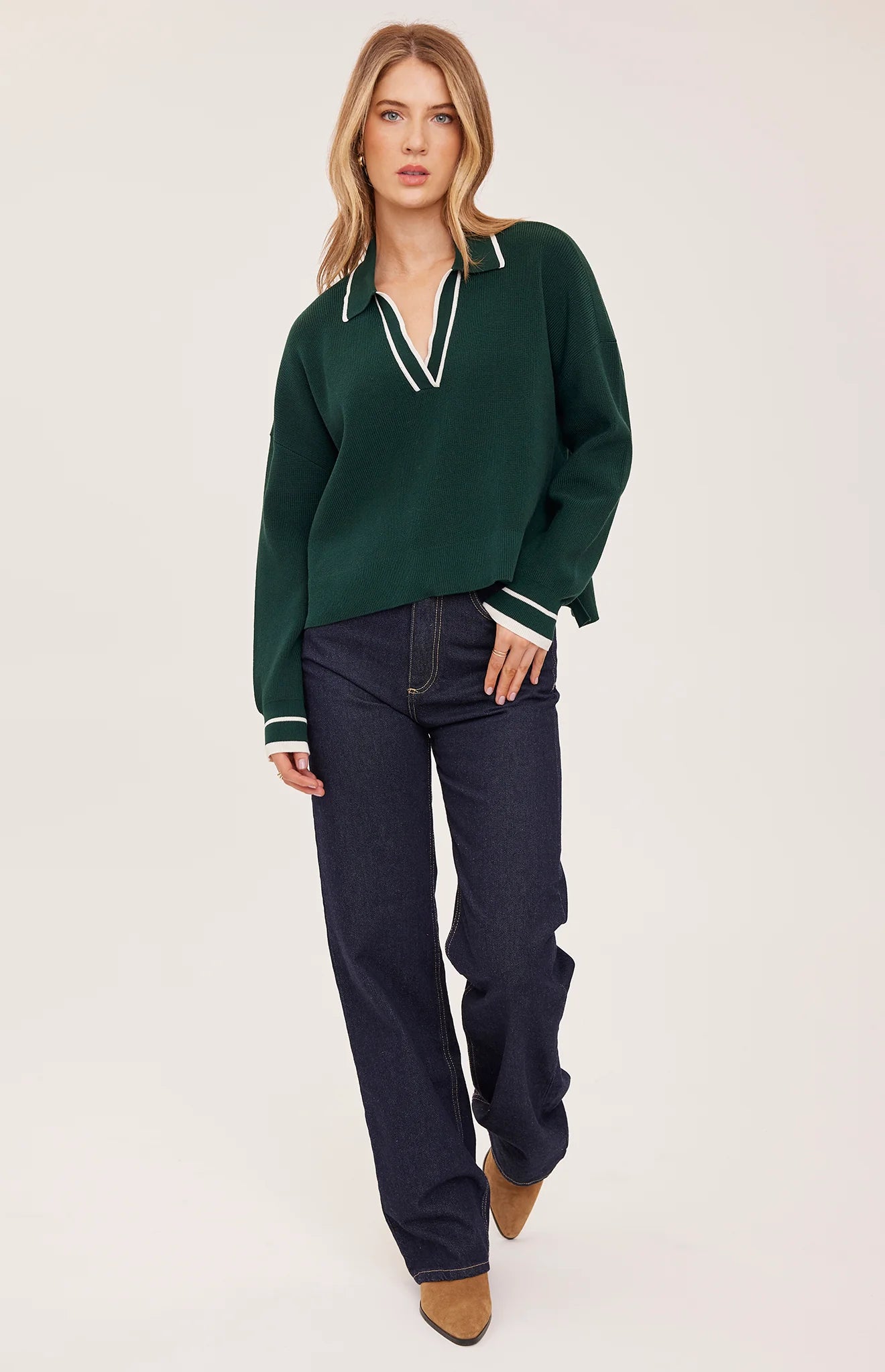 Tristian Collared Sweater