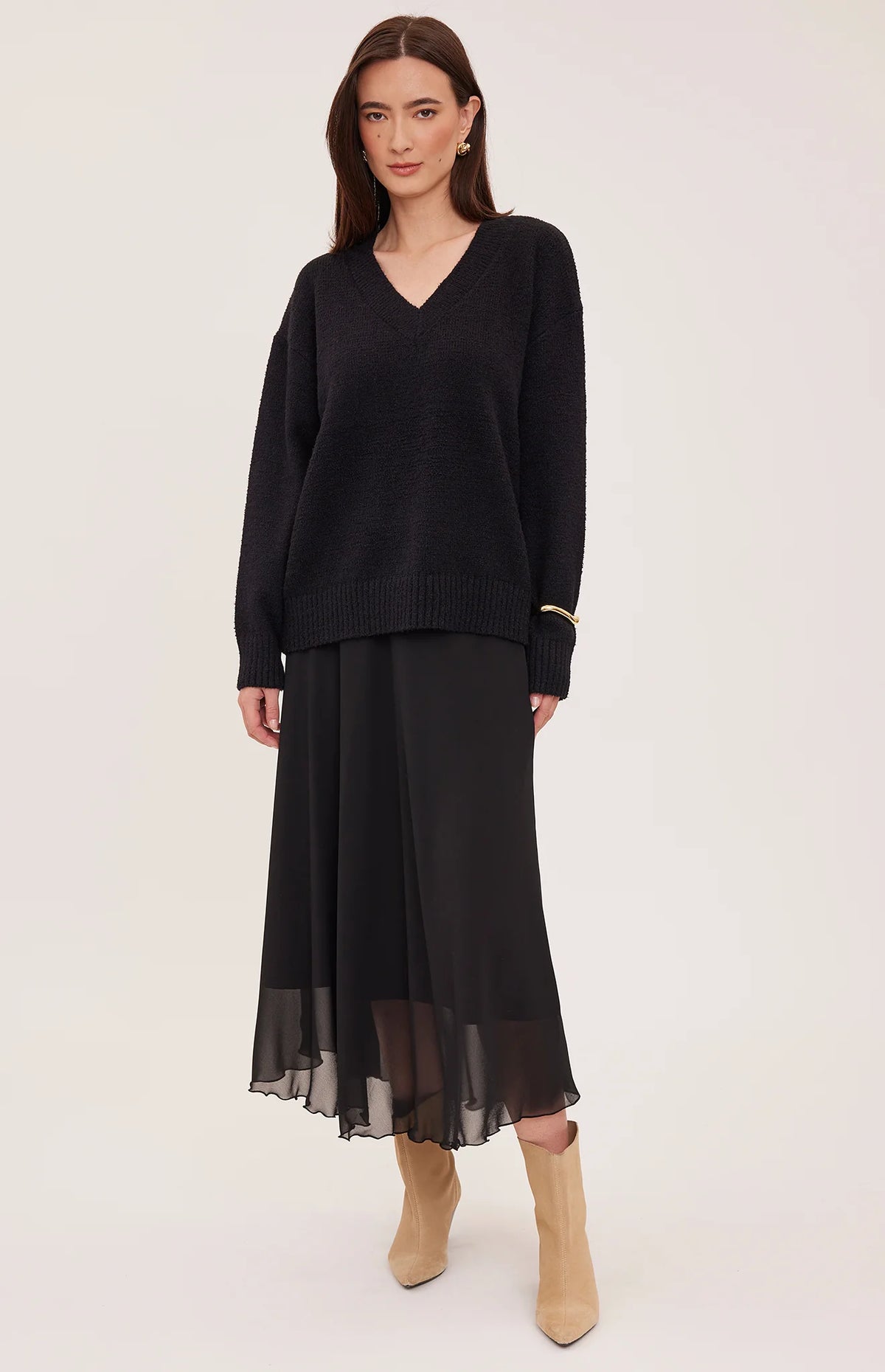The Arianna Skirt- BLACK