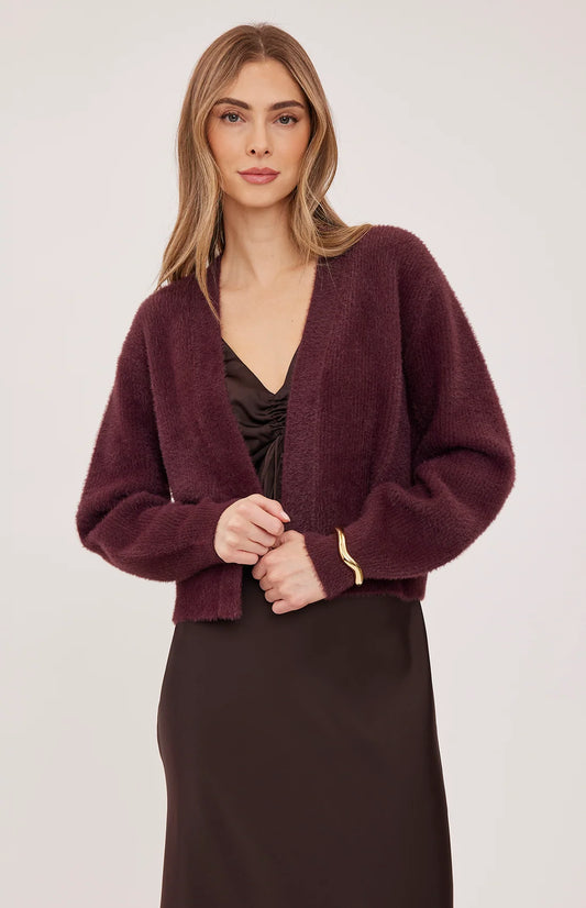 Theodora Cardigan- PORT