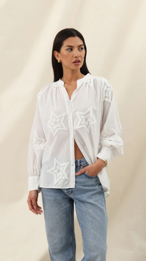 The Estelle Shirt- WHITE