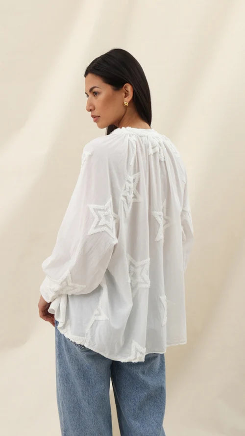 The Estelle Shirt- WHITE