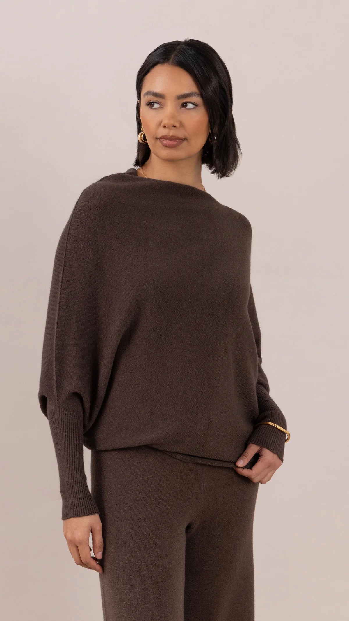 Natalie Sweater- DEEP ESPRESSO
