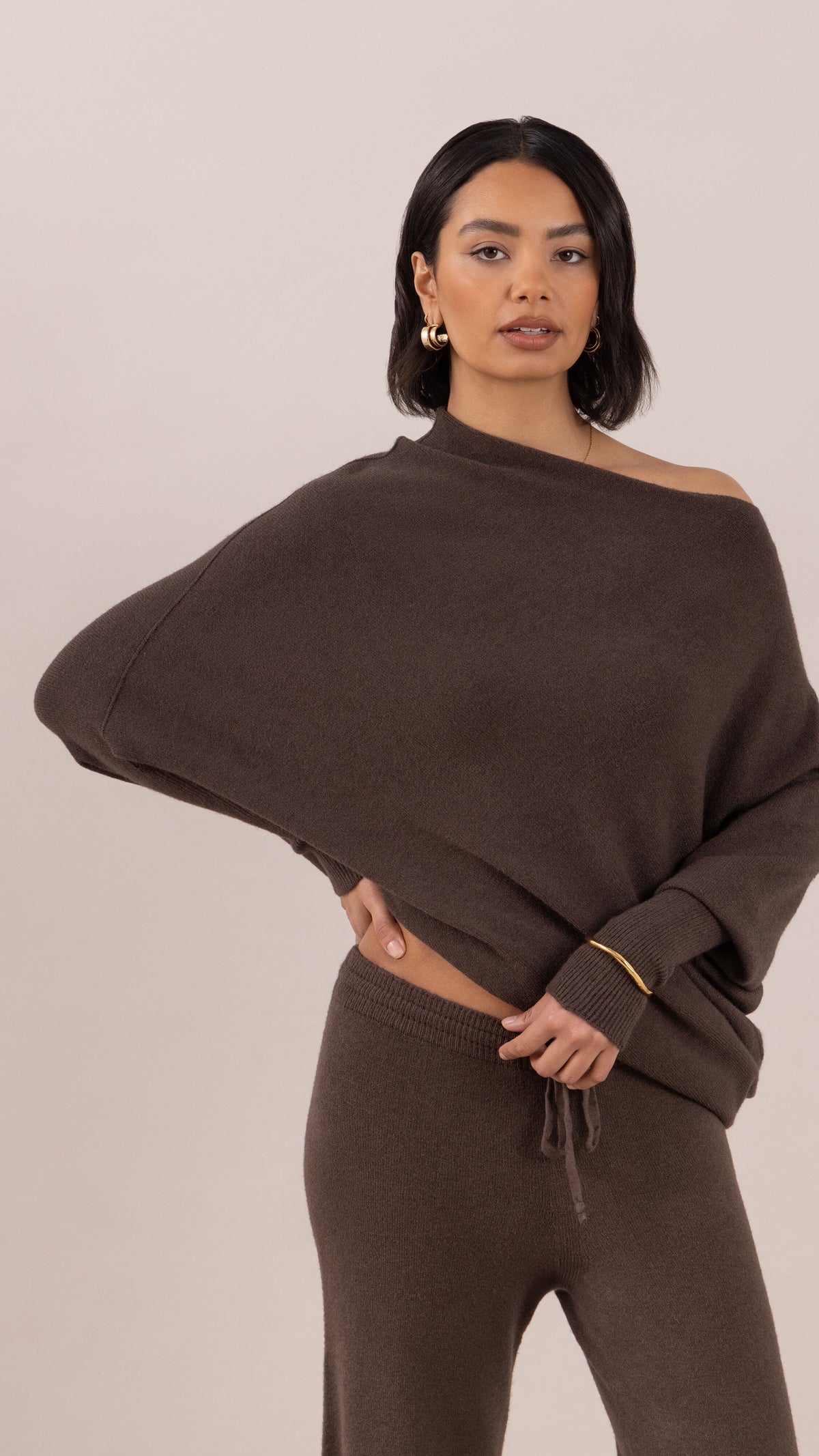 Natalie Sweater- DEEP ESPRESSO