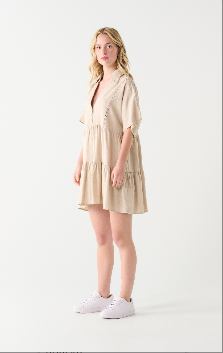 Tiered Fawn Dress