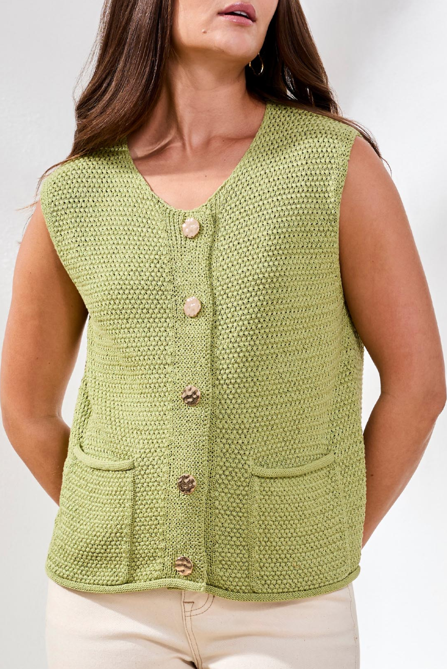 Nara Vest -LIME
