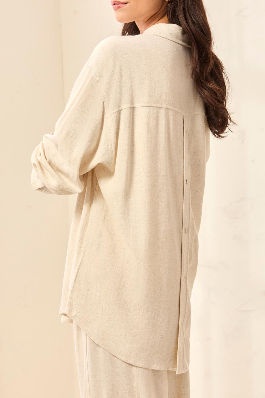 The Maggie Button Down- CANVAS