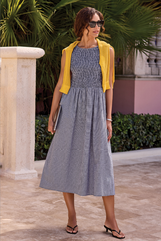 Celine Gingham Dress