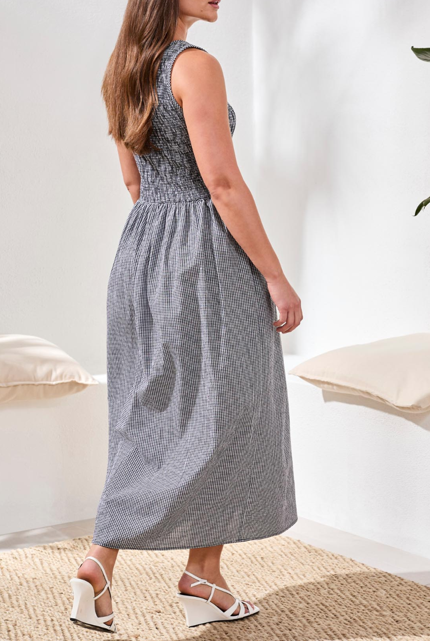 Celine Gingham Dress