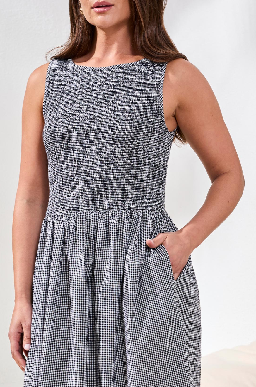 Celine Gingham Dress