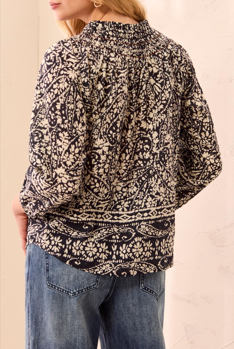 Calina Tassel Blouse