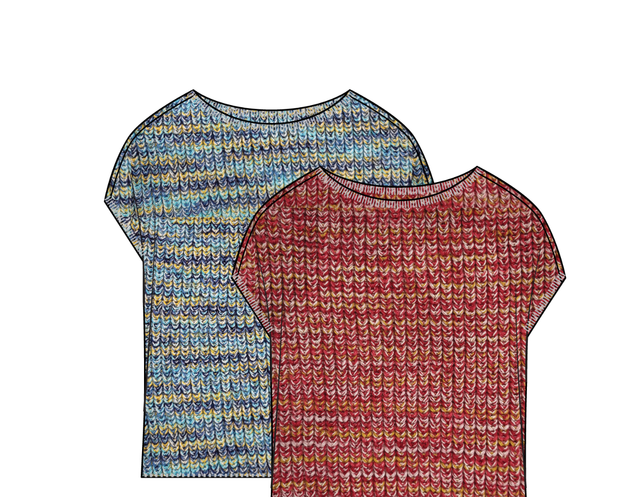 Depths Knitted Tee