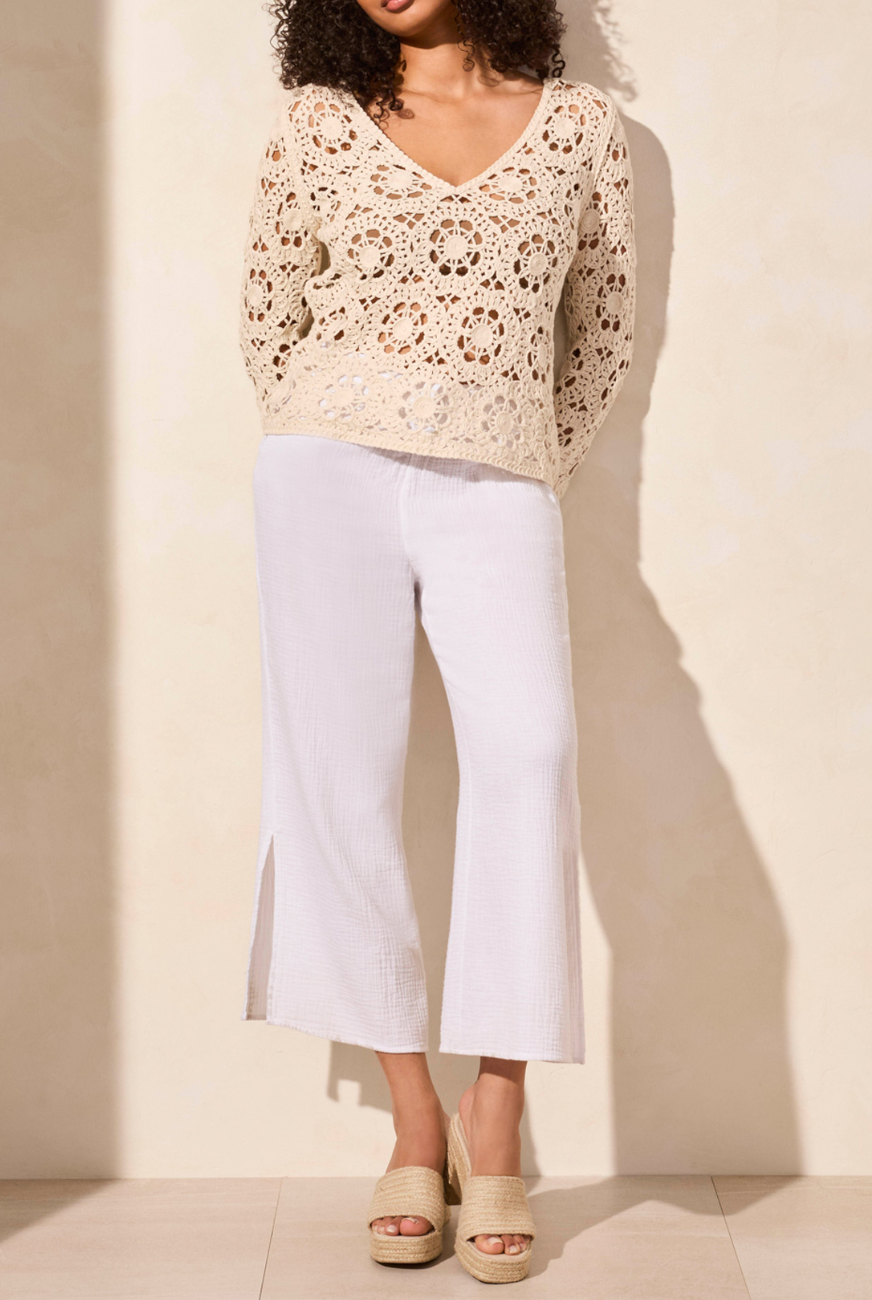 Dahlia Crochet Top