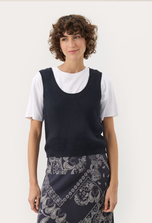 Nirmala Vest- NAVY
