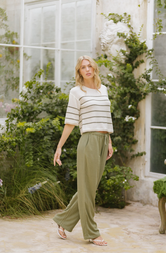 Finley Pant- MATCHA
