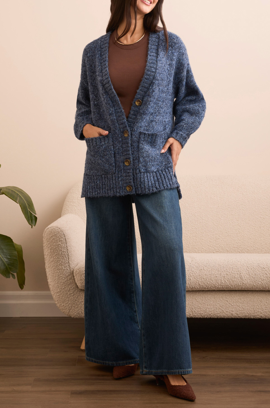 Snowball Sweater- BLUE