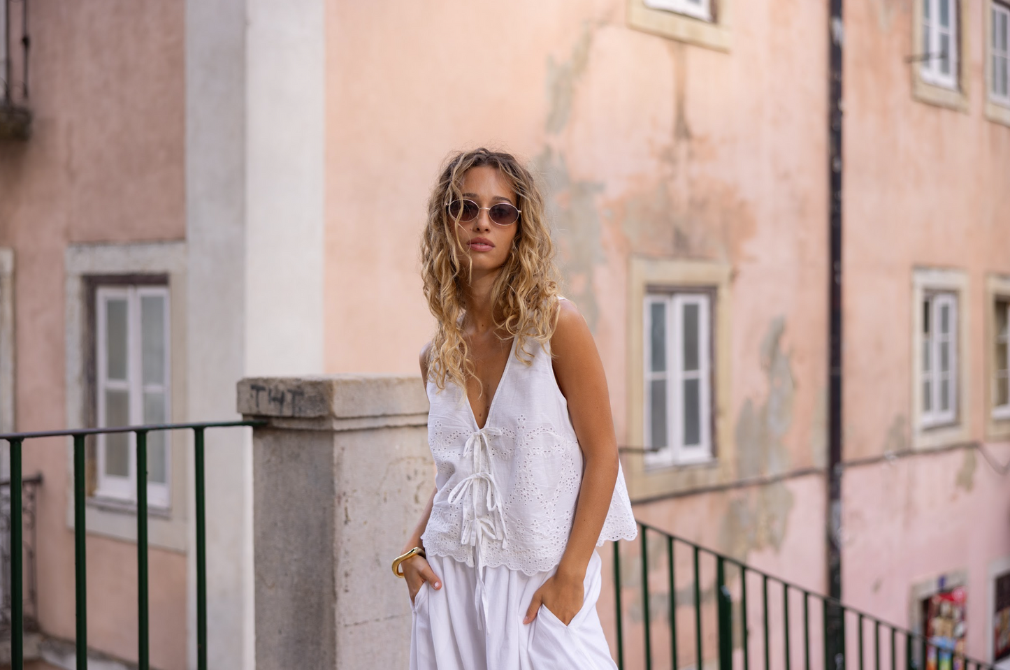 The Rhea Top- WHITE