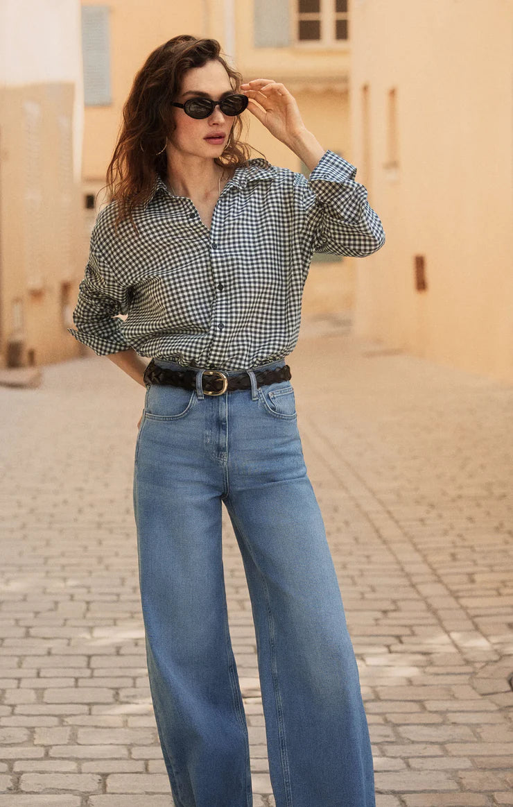 Nova Crop Wide Jean- FRESCA