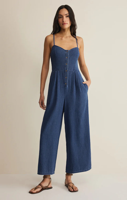 Angel Eyes Twill Jumpsuit