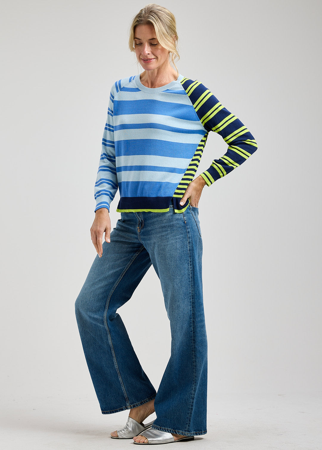 Evalina Sweater- POWDER