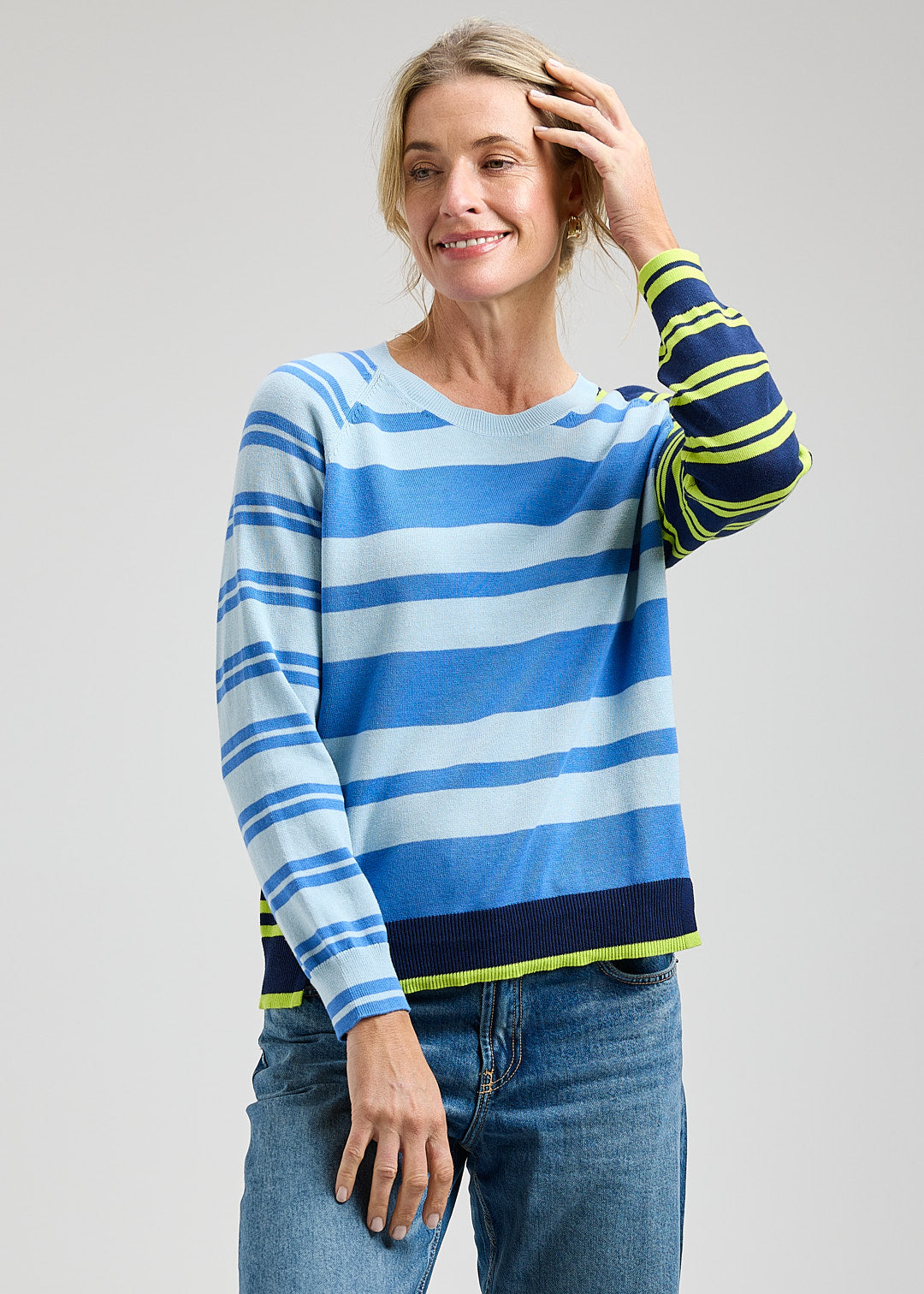 Evalina Sweater- POWDER