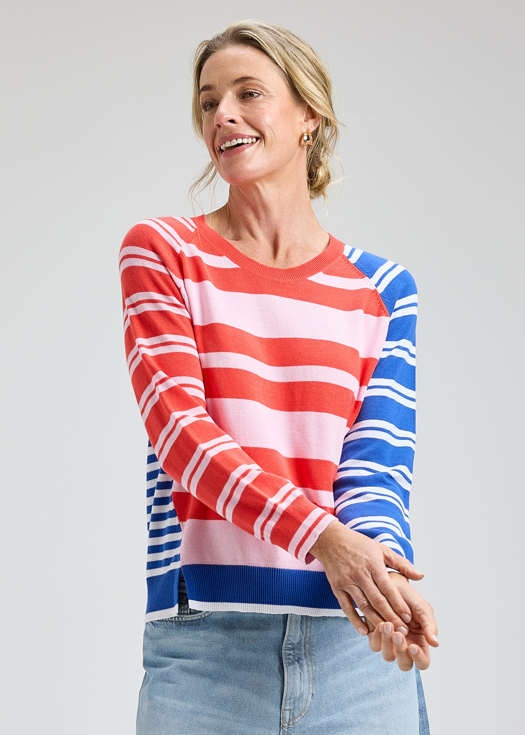 Evalina Sweater- RASPBERRY