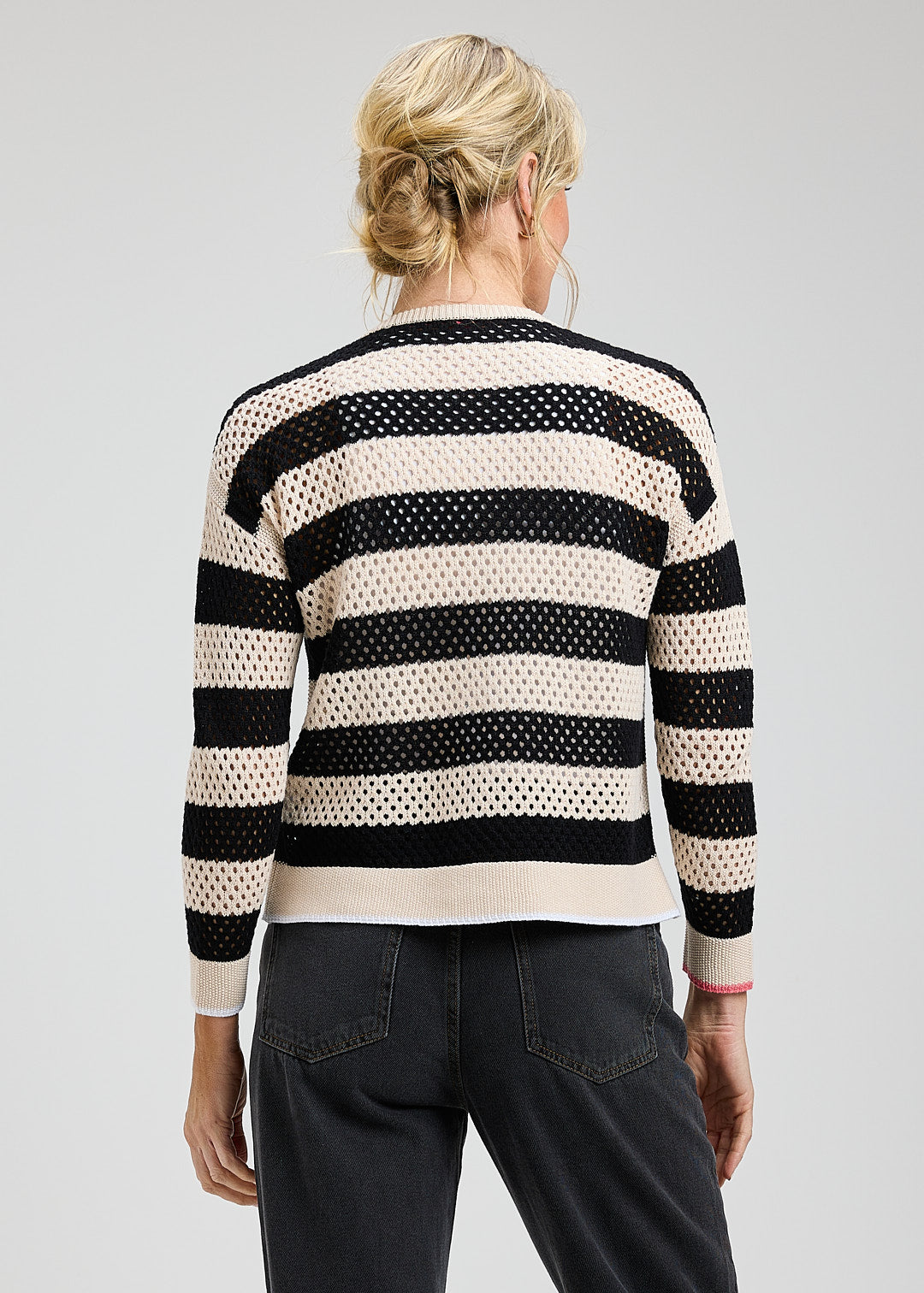 Jules Zip-Up Cardi- ECRU