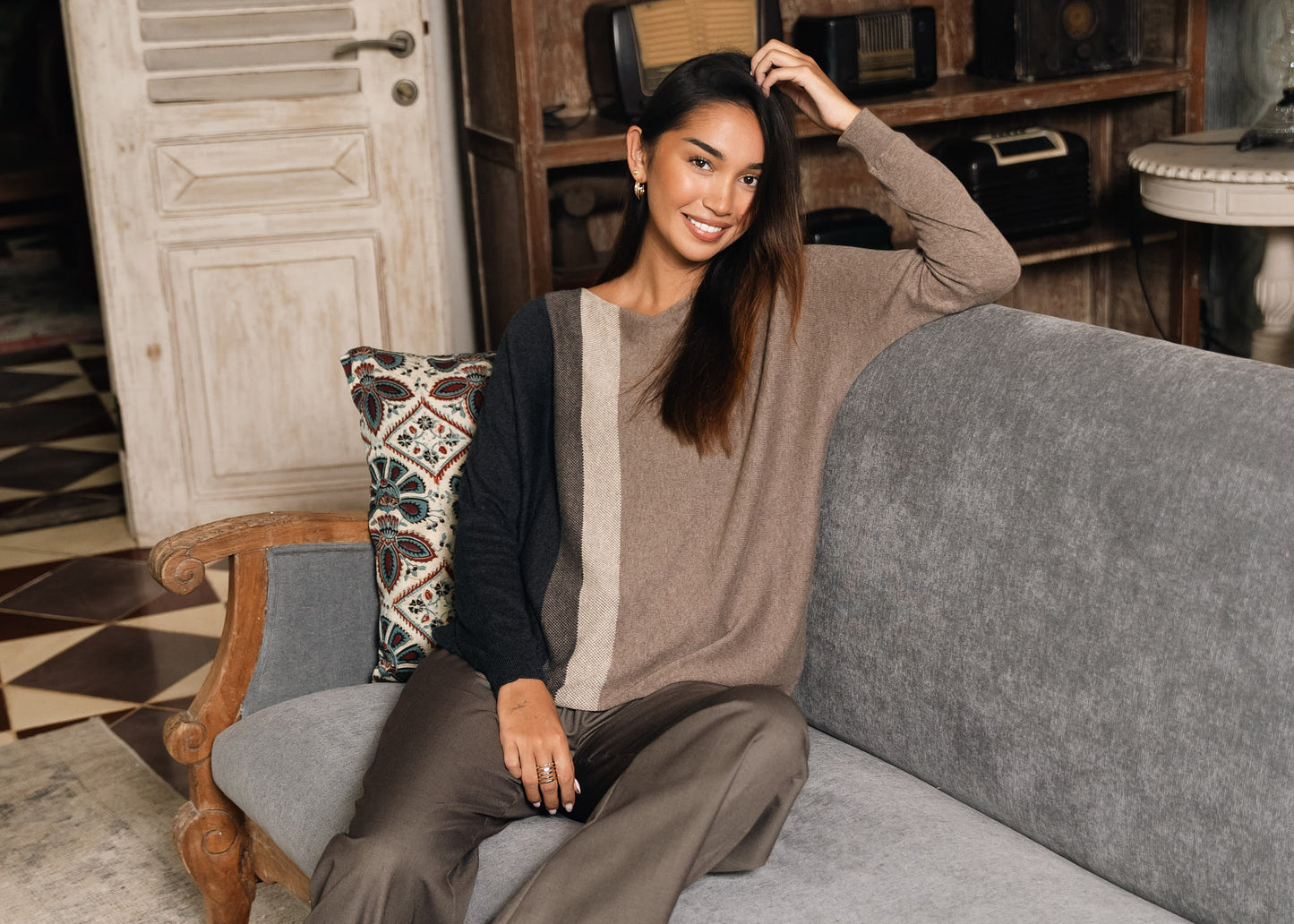 Sofia Striped Sweater