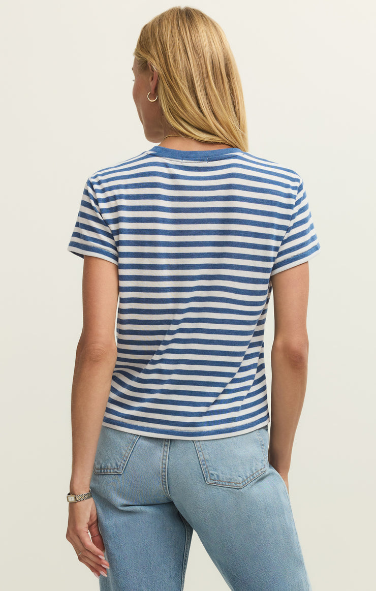 Tourist Airy Striped Tee