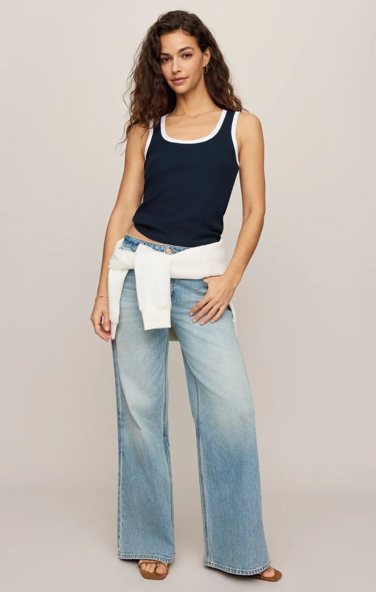 Sirena Contrast Tank- ECLIPSE