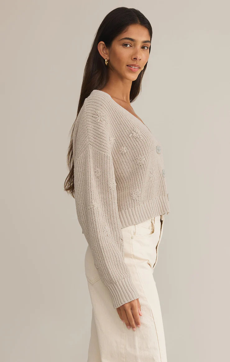 Fleur Cropped Cardigan