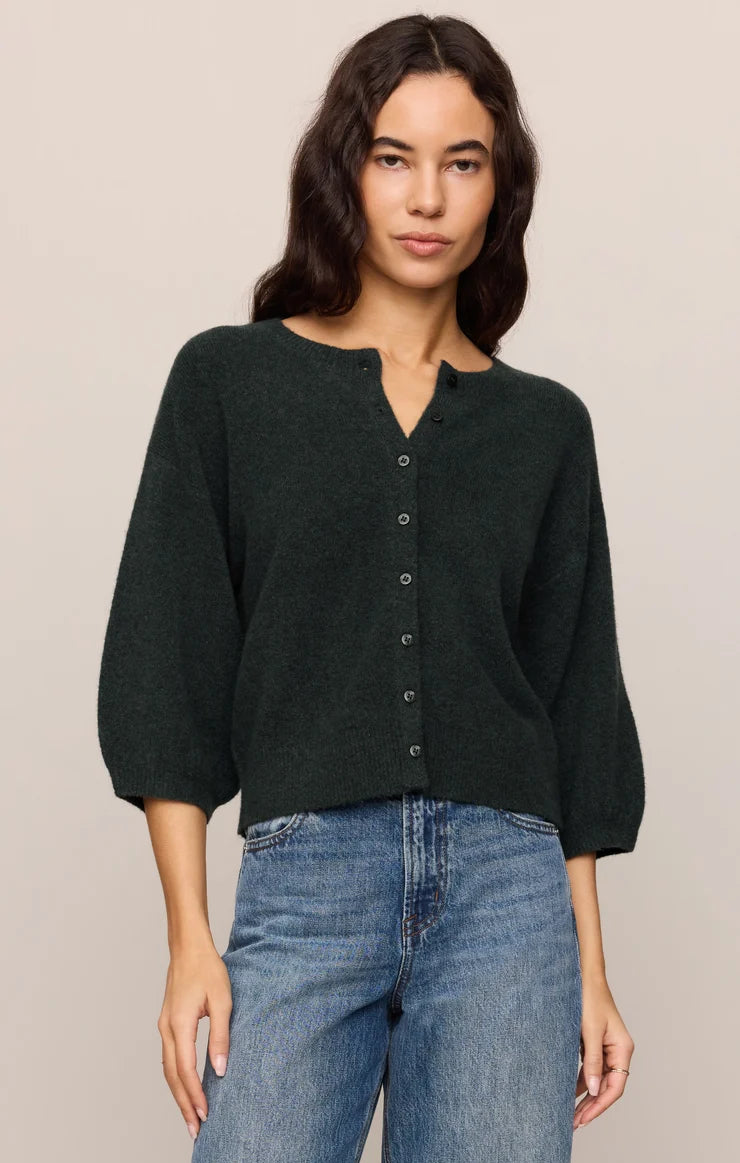 Valor Cardigan- EMERALD COVE